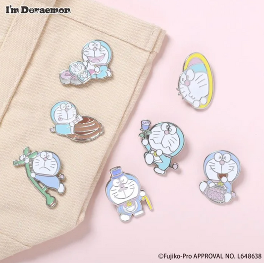 Flowering 多啦A夢Pins(隨機一款)
