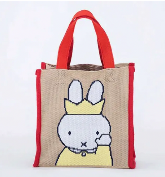 Dick Bruna 針織手提包 QUEEN miffy