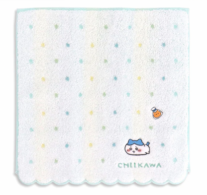 Towel Museum Chikawa 手巾 小八淺綠色點點款