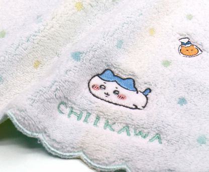 Towel Museum Chikawa 手巾 小八淺綠色點點款
