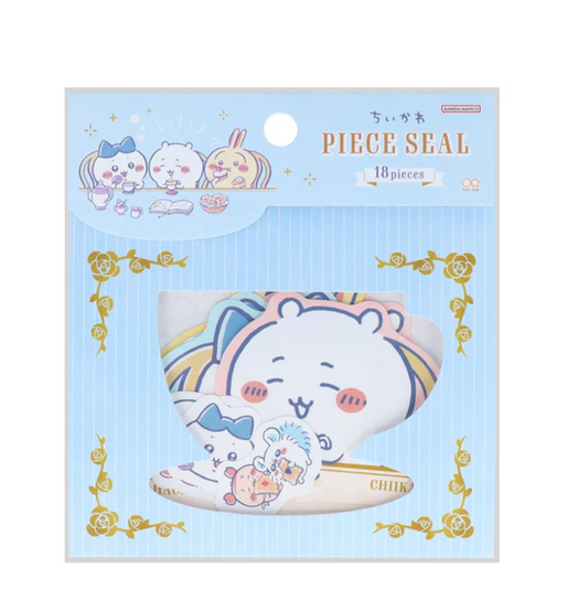 Chiikawa Wonder Tea Time Piece Seal 貼紙