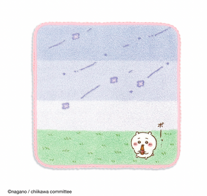 Chiikawa 草地場景手巾