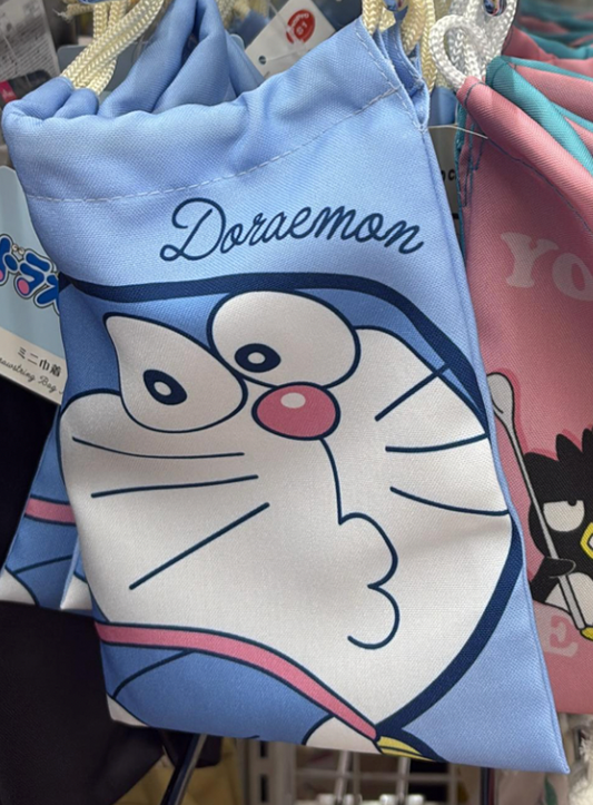 Doraemon 側面嘟咀索繩袋