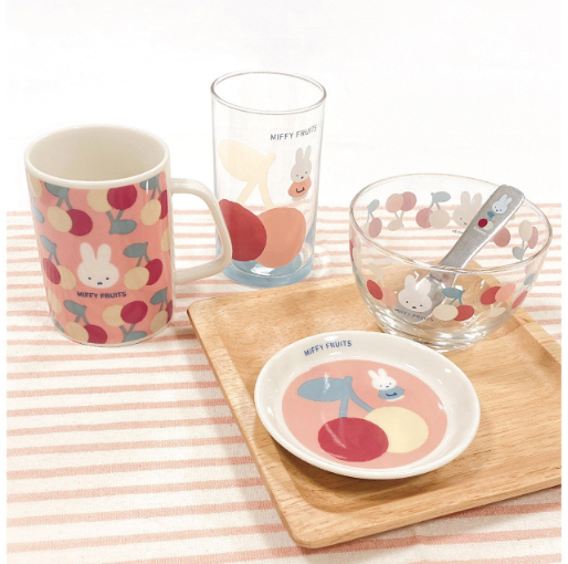 (四月到貨) Miffy Fruits 餐具系列