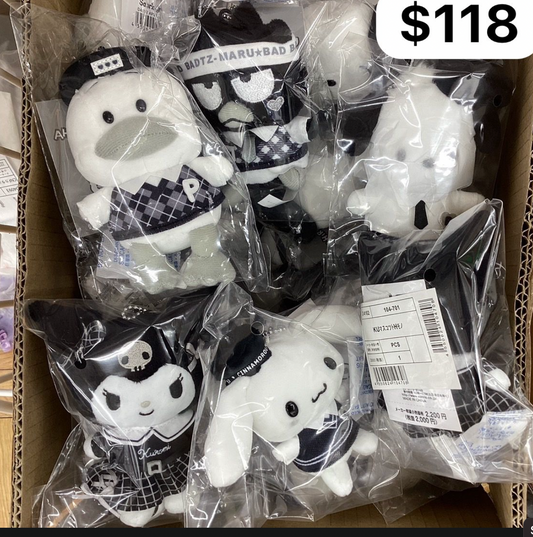 Sanrio 黑白公仔