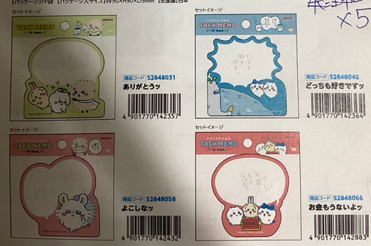 (5月到貨)Chiikawa Comic Scene 台詞memo