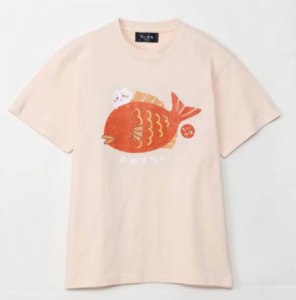Chiikawa Mogumogu本舖川越店 吉祥魚T-Shirt
