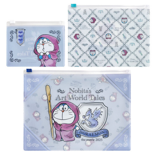 多啦A夢 大雄的繪世界物語 Pouch Set