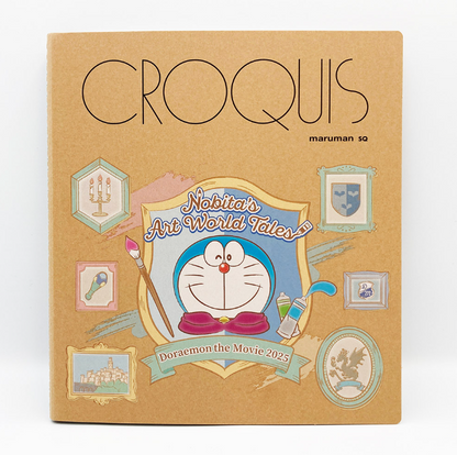 多啦A夢 大雄的繪世界物語 CROQUIS速寫本