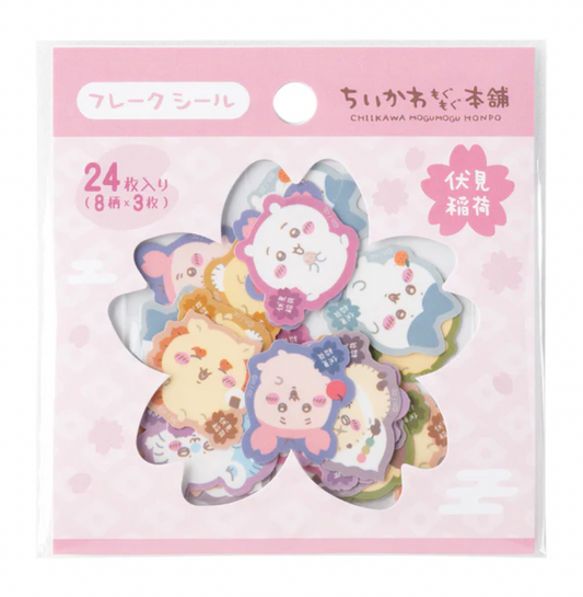 Chiikawa Mogumogu本舖京都伏見店 櫻花貼紙