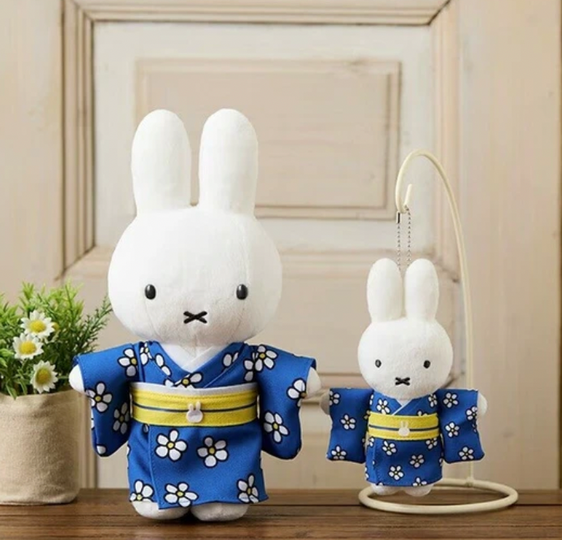 Miffy 藍色和服公仔