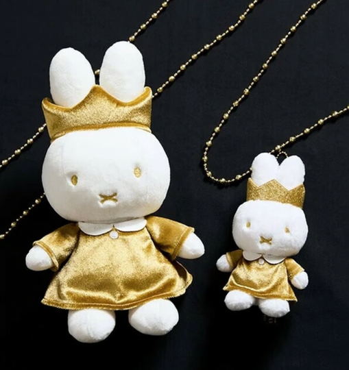 Miffy 金色皇冠公仔