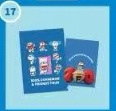 100%多啦A夢&Friends巡迴特展泰國站商品