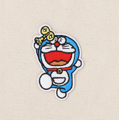 未來百貨限定 多啦A夢電影刺繡章