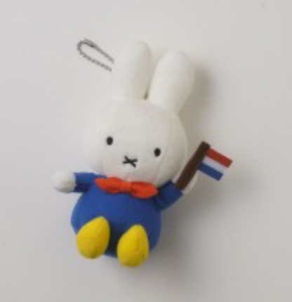 MIFFY 豪斯登堡限定 荷蘭旗公仔掛飾