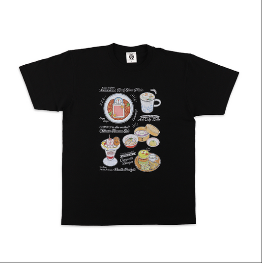 多啦A夢Kitchen Menu黑板 T-Shirt Size L