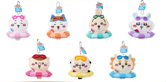 Miniso x Chiikawa 夏日泳圈擺件