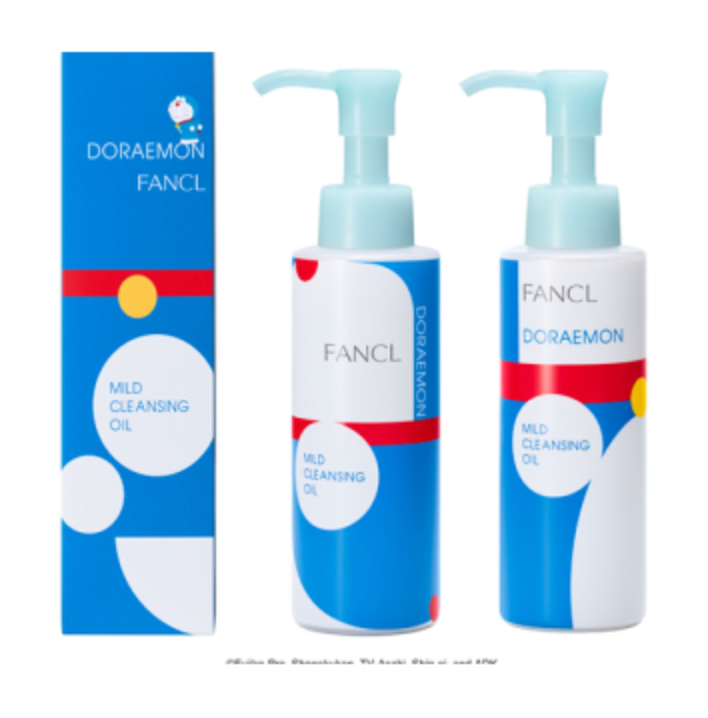 Fancl x 多啦A夢 Mild Cleaning Oil 120ml