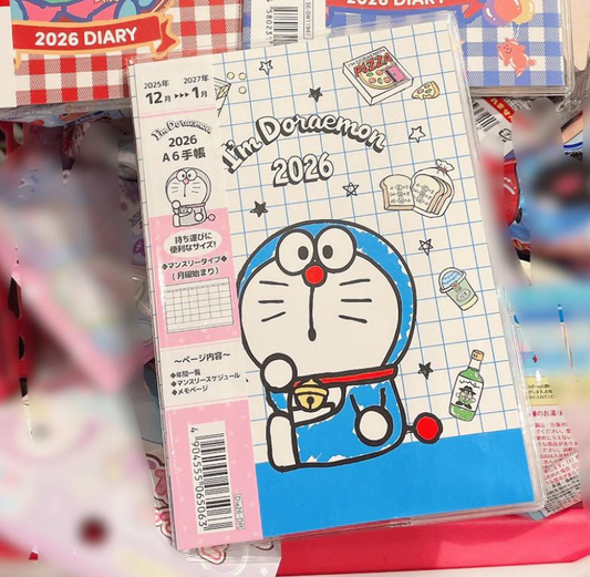 2026 多啦A夢Schedule Book