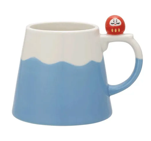 富士山陶瓷杯 達摩
