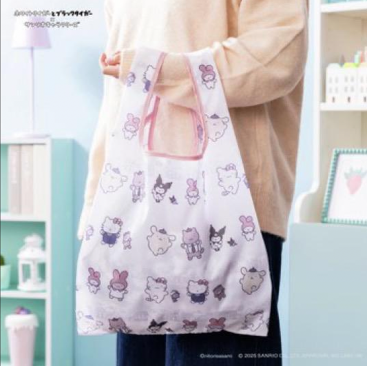 Sanrio x 小白虎與黑虎蝦 環保袋