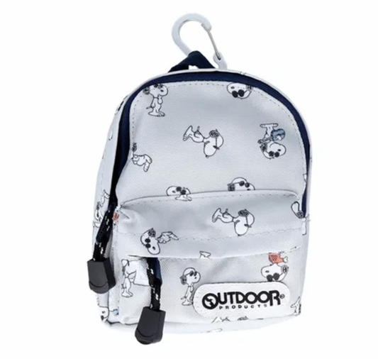 Snoopy x Outdoor 背包 Pouch 黑超Snoopy