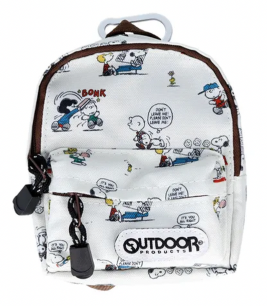 Snoopy x Outdoor 背包 Pouch 台詞款