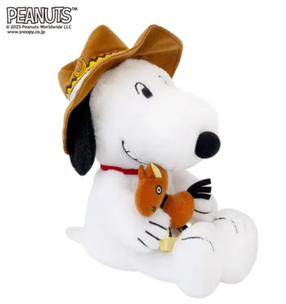 Snoopy 牛仔造型公仔