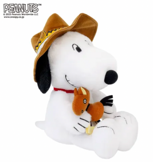 Snoopy 牛仔造型公仔