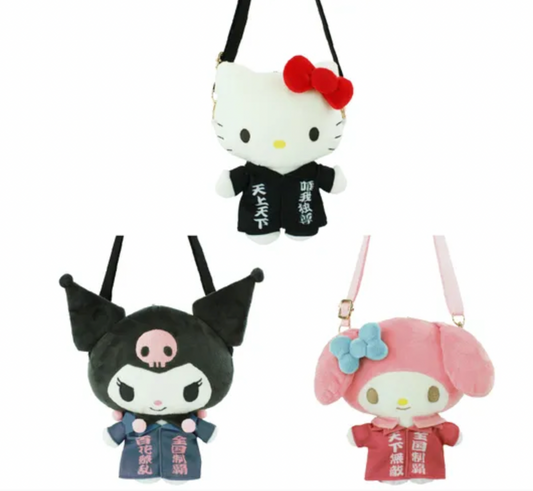 (2月到貨) Sanrio x 青春應援團系列 公仔斜孭袋