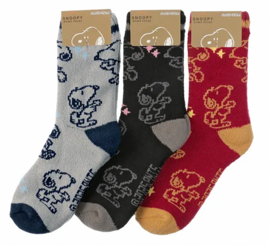 Snoopy Pattern 襪 3對套裝