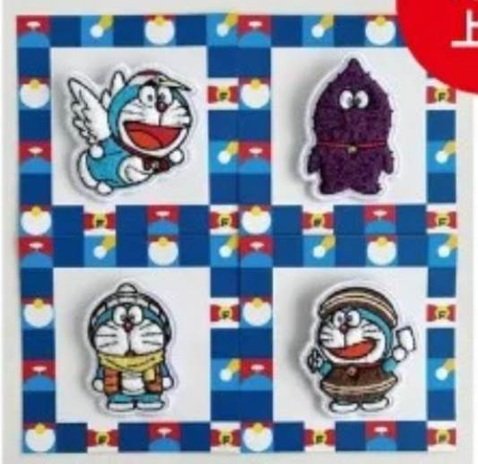 100%多啦A夢&Friends巡迴特展武漢商品-刺繡章