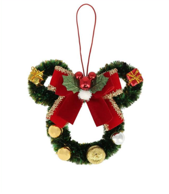 2025 東京DISNEY CHRISTMAS 米奇聖誕花圈