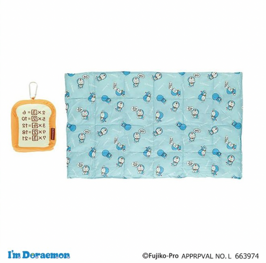 多啦A夢記憶麵包Blanket 連收網袋