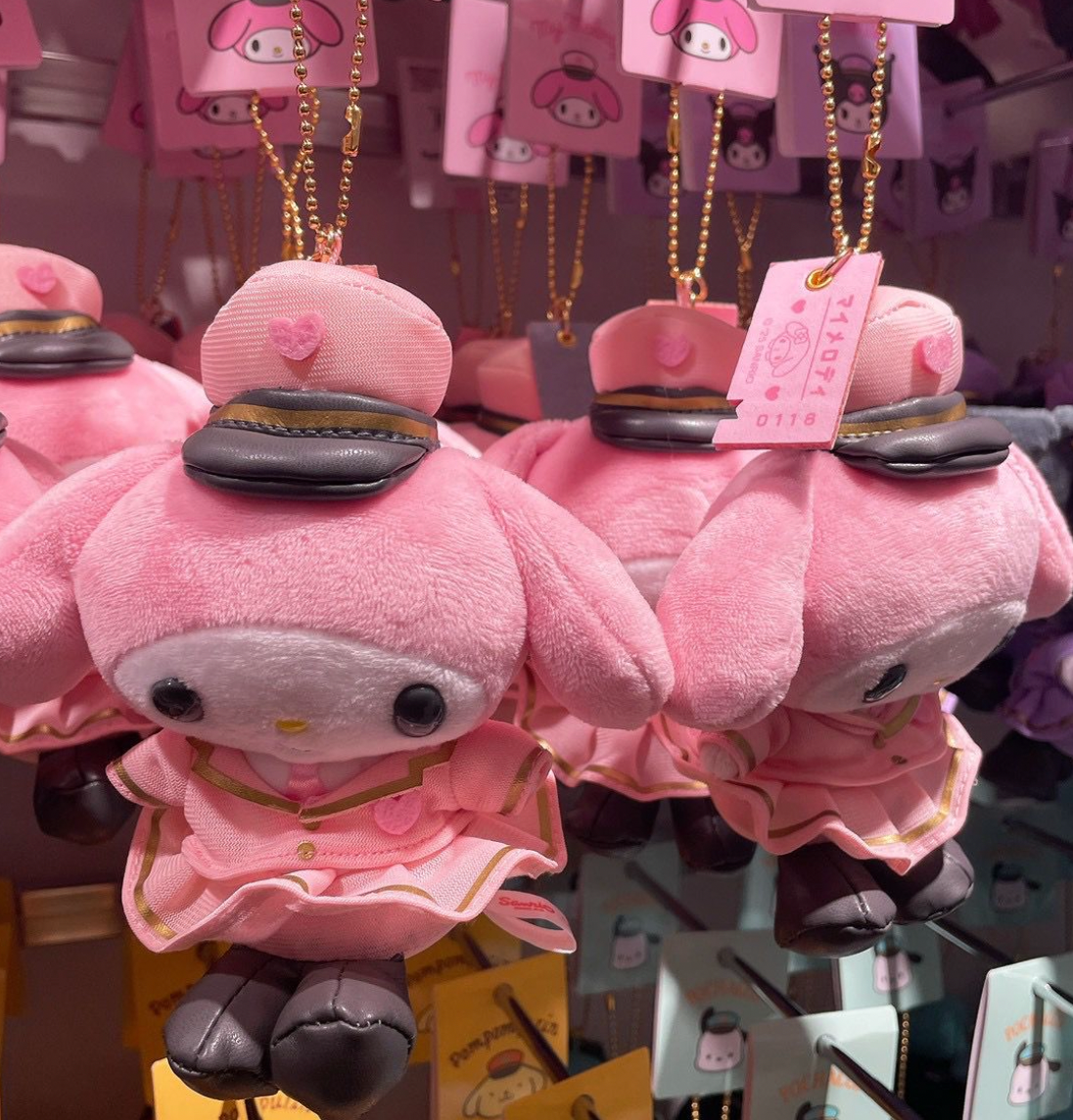 Sanrio東京車站限定公仔掛飾