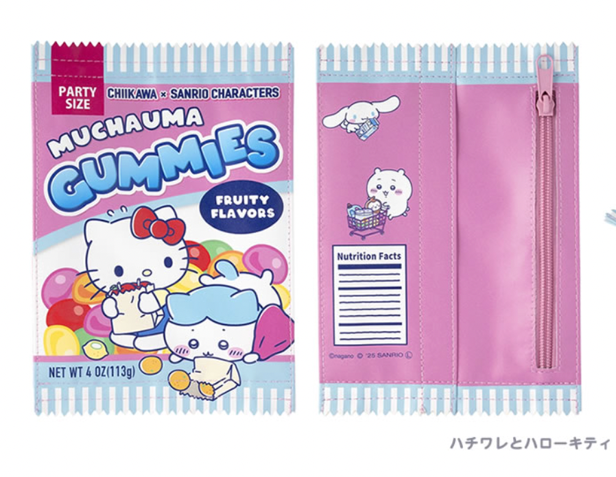 Chiikawa x Sanrio 零食袋Pouch