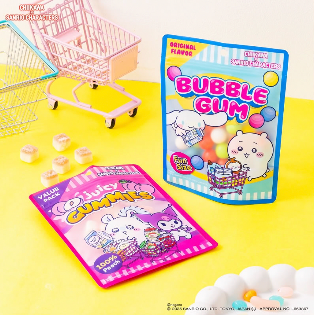 Chiikawa x Sanrio 零食Zip Bag