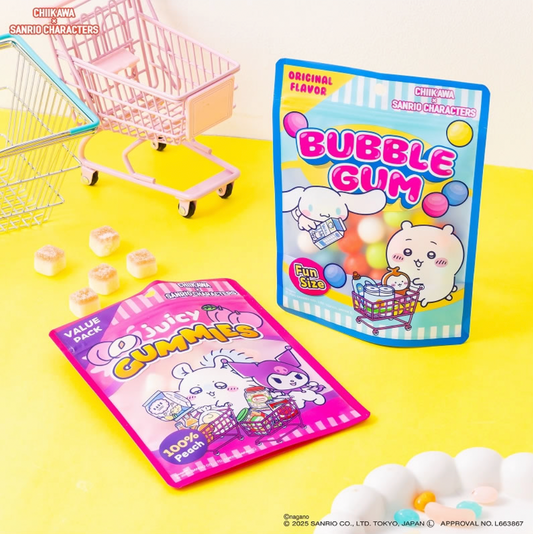 Chiikawa x Sanrio 零食Zip Bag