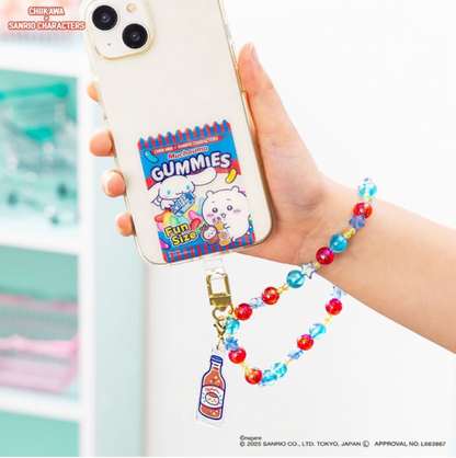 Chiikawa x Sanrio 零食手機掛繩
