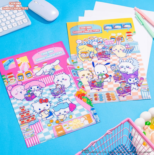 Chiikawa x Sanrio 零食A4 Flie
