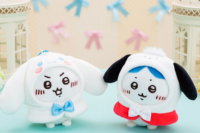 Chiikawa x Sanrio 初代公仔掛飾