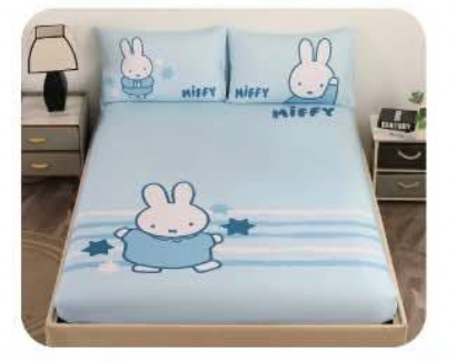(需另補運費)台灣 Miffy床包三入組