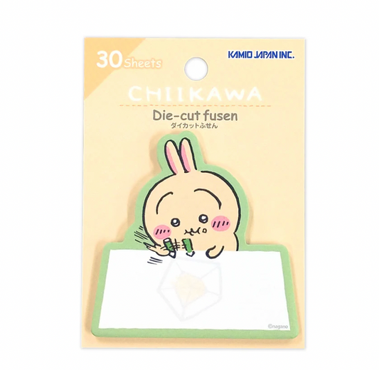 Chiikawa 兔兔寫字 Die-Cut Memo