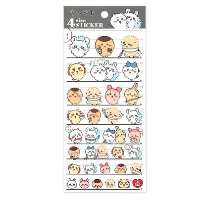 Chiikawa 4 Size Sticker 角色造型可愛貼紙