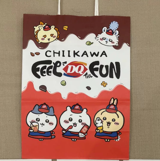 Chiikawa x DQ聯名 紙袋