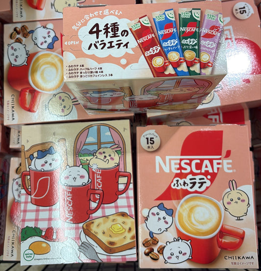 Chiikawa x Nescafe 即沖咖啡拿鐵 15包入