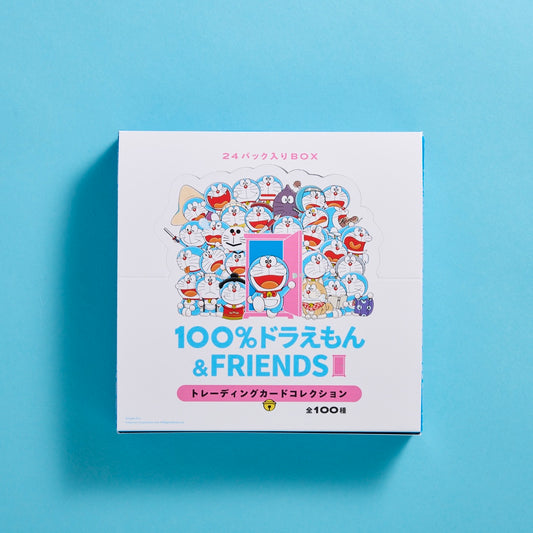 100%多啦A夢&Friends巡迴特展 日本站限定 盒裝卡牌收藏卡