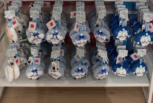 Chiikawa Miniso 美國限定 聖誕節花圈公仔掛飾