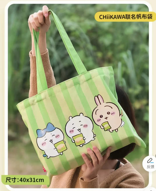 Chiikawa 內地Calbee限定 Tote Bag