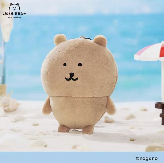 (2月到貨)天貓版 Nagano曬黑白熊自嘲熊公仔掛飾